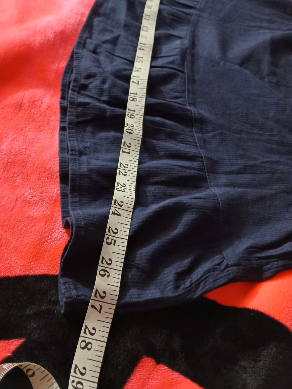 NWT GAP Navy Sleeveless V-Notch Pleated Peplum Lightweight Spring Summer Tank - Picture 15 of 15